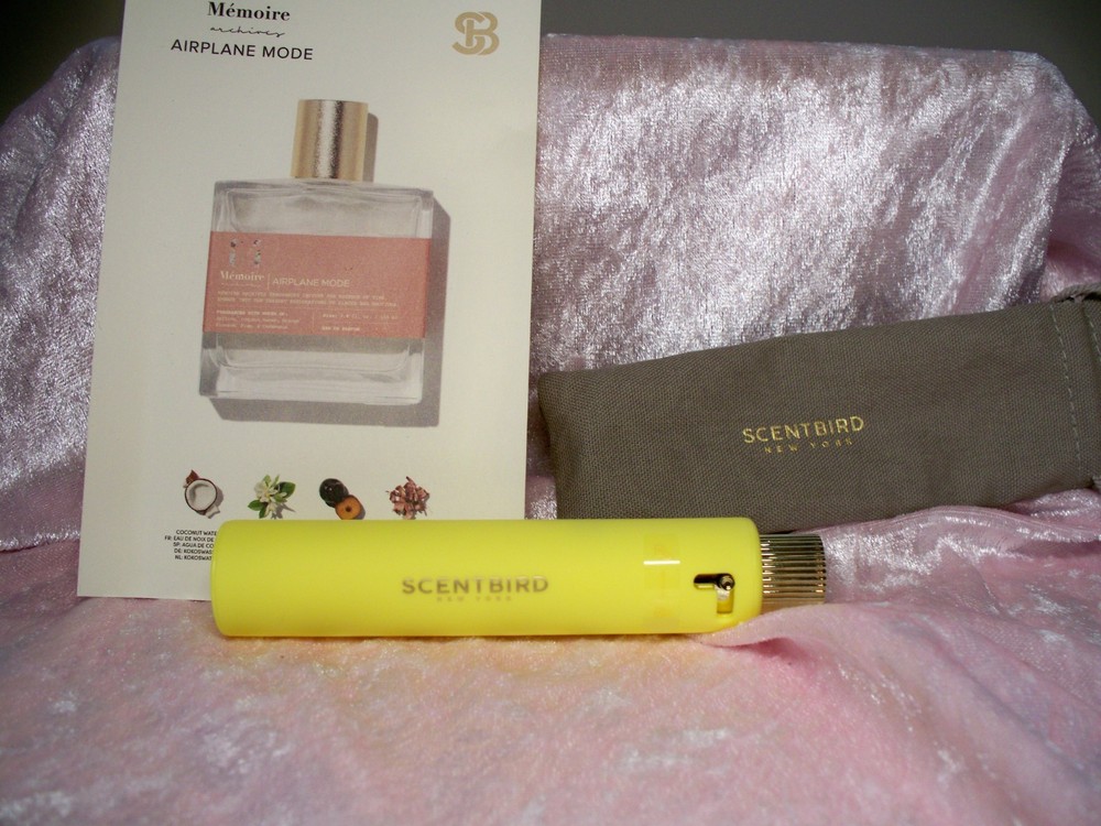 SCENTBIRD MEMOIRE~ BRAND NEW 8 ml/0.27 fl oz Spray/Perfume AIRPLANE MODE
