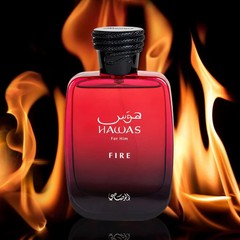 Hawas Fire For Him Eau De Parfum Spray 100ML (3.4 OZ) By Rasasi
