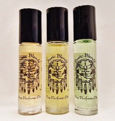 3x New Auric Blends Red Raspberry Fine Perfume Oil 1/3 oz Roll-on