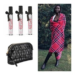 Victoria’s Secret EAU SO PARTY EDP Rollerball(3) / Beauty Bag / Throw Blanket