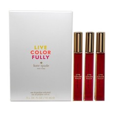 Kate spade new york live colorfully eau de parfum rollerball 3×10 ml / 3×0.34 oz