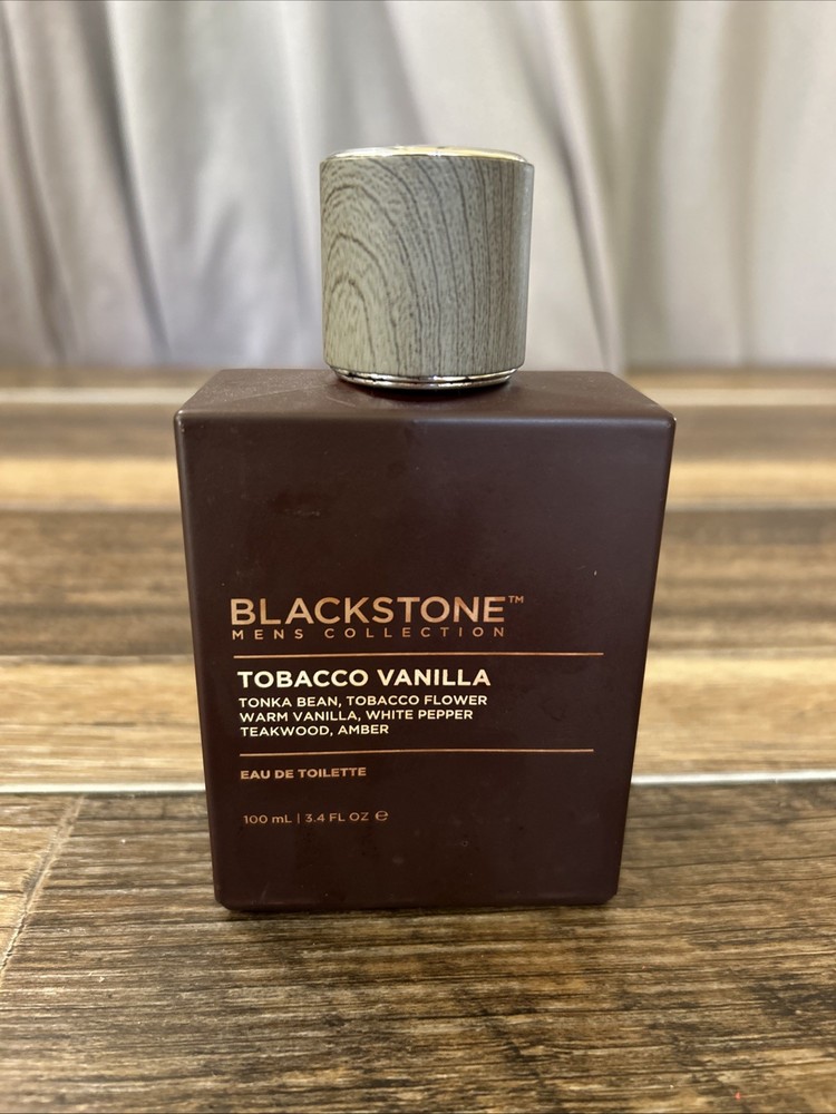 Blackstone Men’s Tobacco Vanilla Collection Eau De Toilette 3.4 fl oz NWOB