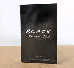EDT BLACK For Him by Kenneth Cole Eau de Toilette Men’s Made In France *UNUSED*