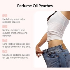 Peach Flavor Fresh and Elegant Refreshing Fruity Fragrance Charm