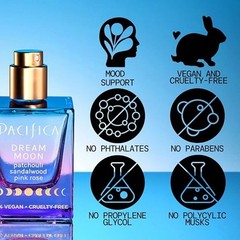 Pacifica Dream Moon Aromatherapy Spray Perfume 2 Oz Vegan Floral Woody Scent