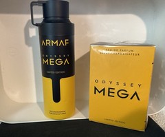 Armaf Odyssey Mega 3.4fl.oz/ 100ml Eau de Parfum for Men And 6.8oz Body Spray
