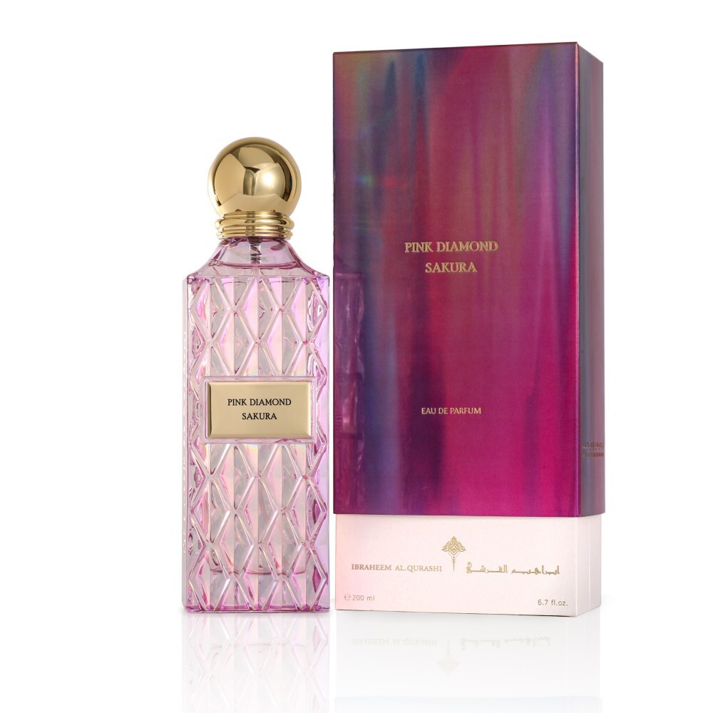 Pink Diamond – Sakura by Ibraheem Al Qurashi 200ml Spray – Free Shipping
