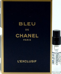 Chanel Bleu De Chanel L’Exclusif Parfum Vial Spray For Men 0.05 Oz Travel Size!