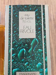Vintage NEW NOS Fragonard Eau Frivole EDT Splash 420 ml 14.2 oz RARE LARGE SIZE