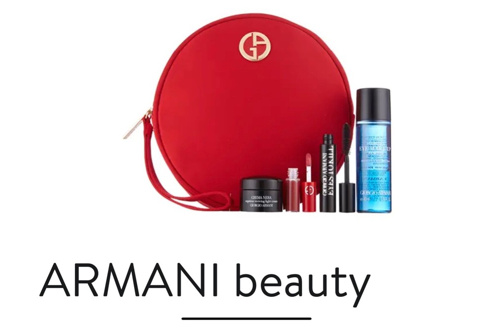 Armani Beauty Favorites Mini Travel Size Sample Set With Bag READ