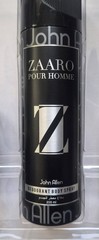 JOHN ALLEN ZAARO 3PC GIFT SET COLOGNE FRAGRANCE SPRAY, ROLL ON, DEODORANT LUXURY