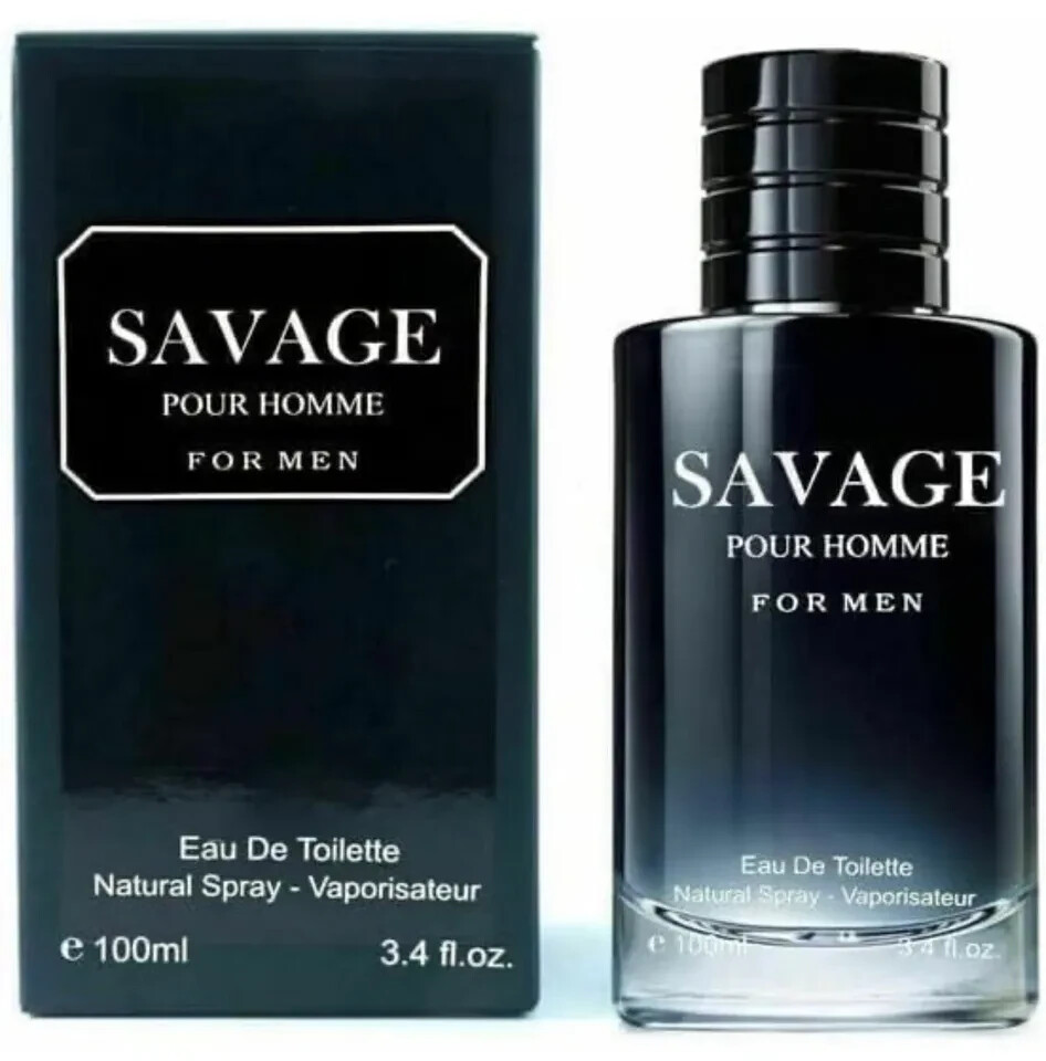 Savage for Men- 3.4 Oz Men’s Eau De Toilette . Men’s Casual Cologne, not Sauvage