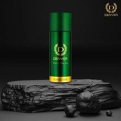 DENVER Hamilton Deodorant Perfume Long Lasting Deo Unisex Body Spray Pack Of 3
