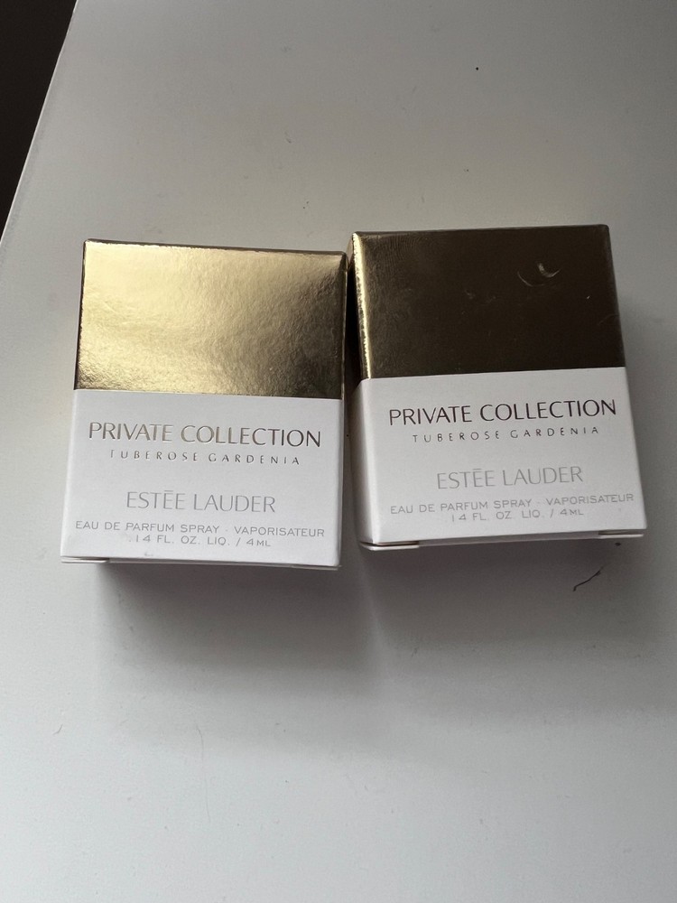 2 ESTEE LAUDER PRIVATE COLLECTION TUBEROSE GARDENIA EAU DE PARFUM SPRAY 4ML