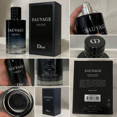 Dior Sauvage Eau de Toilette Spray Men’s Cologne Fragrance 100ml 3.4 fl oz Fresh
