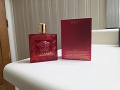 Versace Eros Flame Eau de Parfum Spray, Regular Size 3.4 fl oz