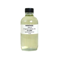 Immense (Men) Body Oil 4 oz Fragrance All Natural Scent