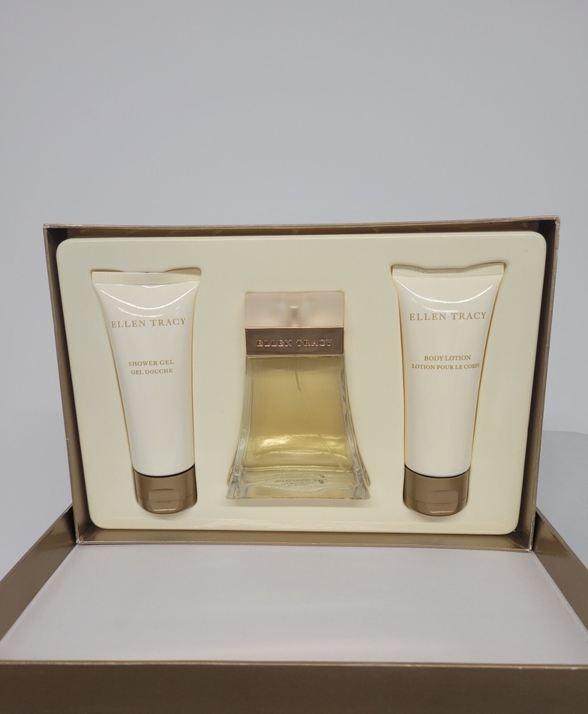 Ellen Tracy Set 3.4 EDT + 3.4 Body Lotion + 3.4 Shower Gel