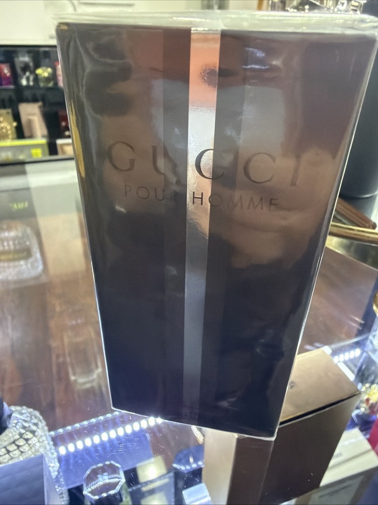 GUCCI by GUCCI POUR HOMME 3.0 FL oz / 90 ML Eau De Toilette Spray In Sealed Box