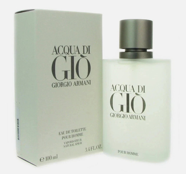 Aqua Di Gio By Giorgio Armani Men’s Cologne EDT Spray 3.4-oz (New And Sealed)