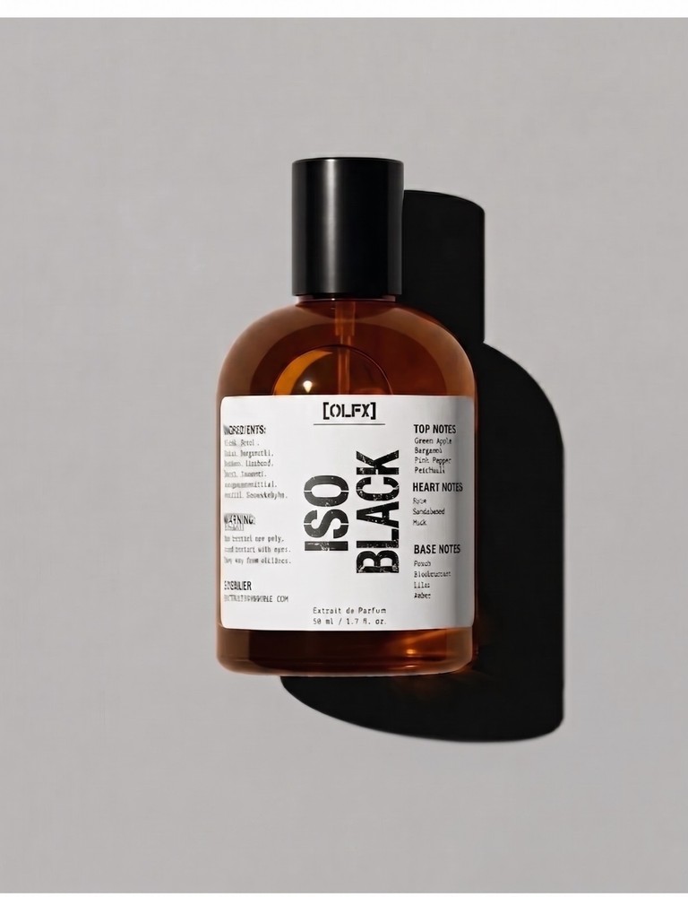 ISO E SUPER+Black Tea Perfume by OLFX ISO_BLACK fragrance Glass 50ml / 1.7 fl oz