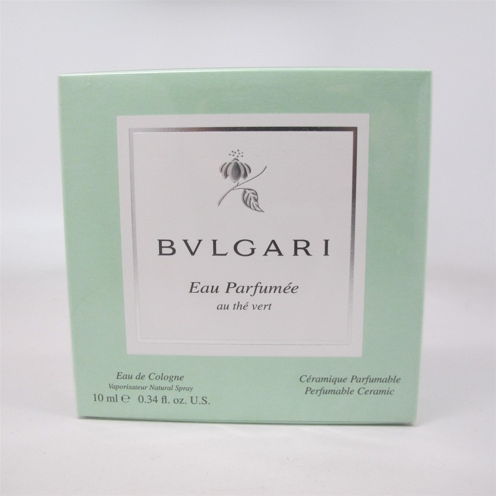 Eau Parfumee Au The Vert by Bvlgari 10 ml/ 0.34 oz Eau de Cologne Spray NIB