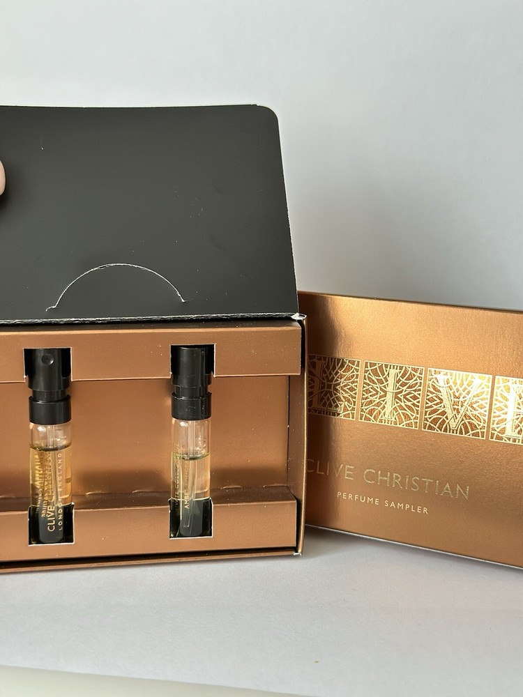 Clive Christian Private Woody, Amber Fougere Leather Perfume 2 Samples