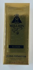 Paco Rabanne 1 Million Elixir Parfum Intense Long Lasting Natural Spray 100 ml