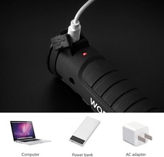 Versatile 3-Pack Rechargeable LED Flashlights with 5 Modes for Work & Outdoors