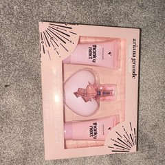ARIANA GRANDE THANK U, NEXT 3 PCS GIFT SET 1.0 Oz, BODY SOUFFLE, SHOWER GEL!