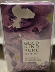 New Factory Sealed Good Kind Pure Iris Petals Eau de Toilette Perfume, 1oz./30ml