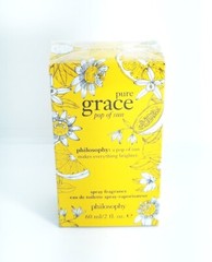 PURE GRACE POP OF SUN PHILOSOPHY-WOMEN-EDT-SPRAY-2 OZ-60 ML-AUTHENTIC-USA
