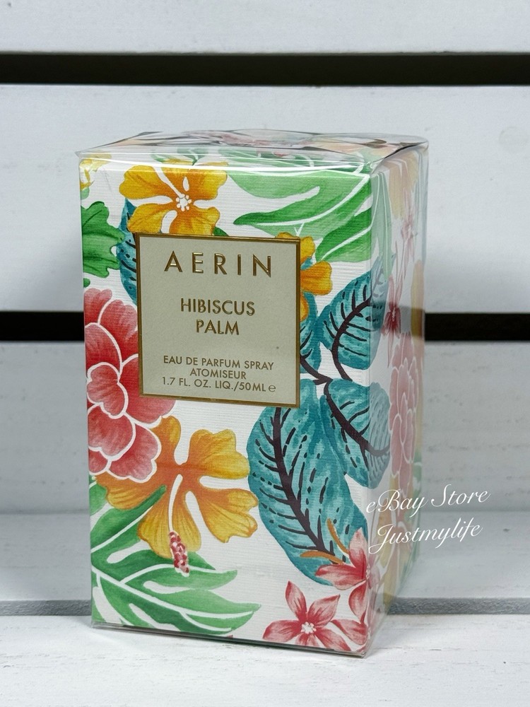 AERIN Hibiscus Palm Eau de Parfum, Full Size 1.7oz/50mL, NIB & Sealed