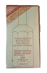 Vintage Lady Stetson Cologne Spray 1 fl oz / 30 ml Perfume New Old Stock
