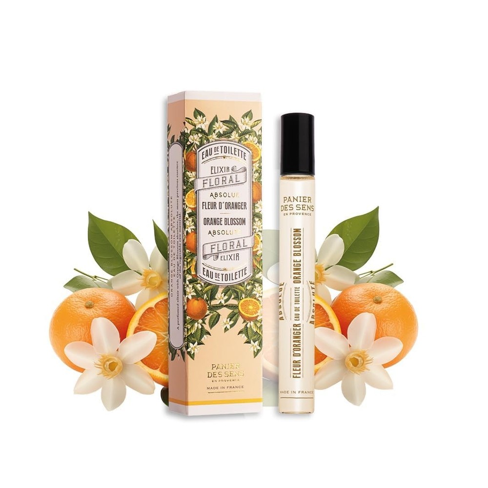 Panier des Sens Orange Blossom Perfume – 0.3 Fl Oz (Pack of 1),