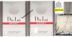 Lot Of 4 – Dis Lui SPORT BY YZY PERFUME EAU DE PARFUM Spray 3.4 oz (MEN)