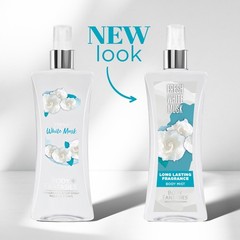 Body Fantasies Signature Fragrance Body Spray, Fresh White Musk, 8 Fluid Ounce