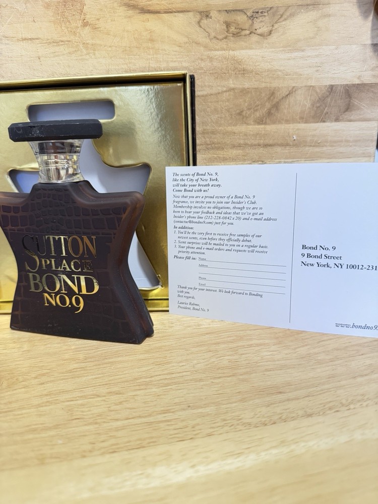 Bond No. 9 Sutton Place EDP Eau de Parfum Spray Fragrance 0.9 fl oz