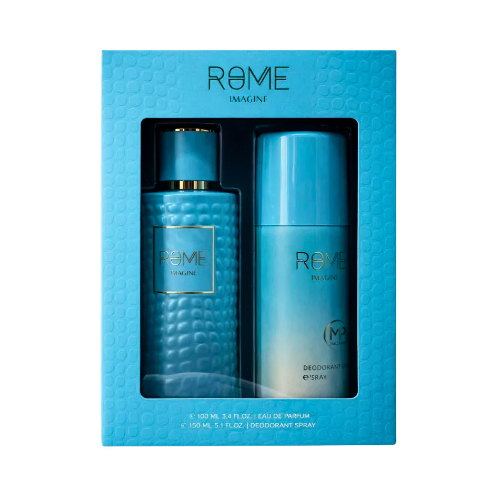 Mast Perfume ROME IMAGINE 2 PC Set for Unisex 3.4 oz EDP / 5.1 oz Deo Spray NIB