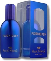 ROYAL MIRAGE EDT Metallic In Plexi Case – Forbidden Eau de Toilette – 100 ml