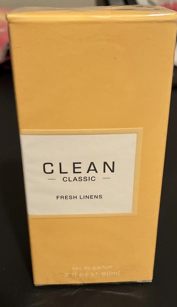 Clean Classic FRESH LINENS Eau de Parfum 60ml / 2 fl oz Full Size NIB SEALED