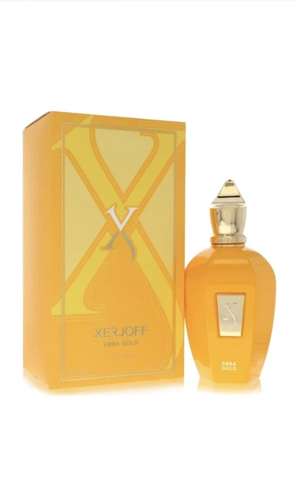 Xerjoff Erba Gold Eau De Parfum 3.4 oz 100 ml EDP Spray Unisex Perfume New