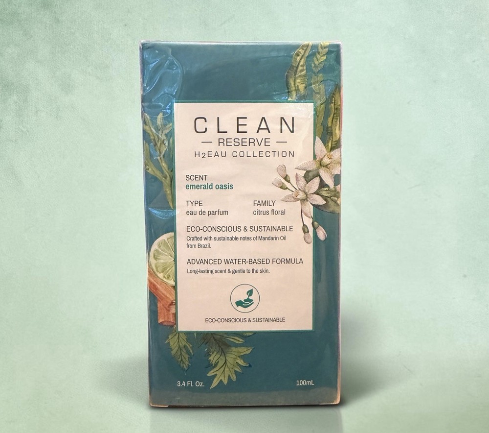 Clean Beauty Emerald Oasis Eau De Parfum, 3.4fl Oz, FACTORY SEALED