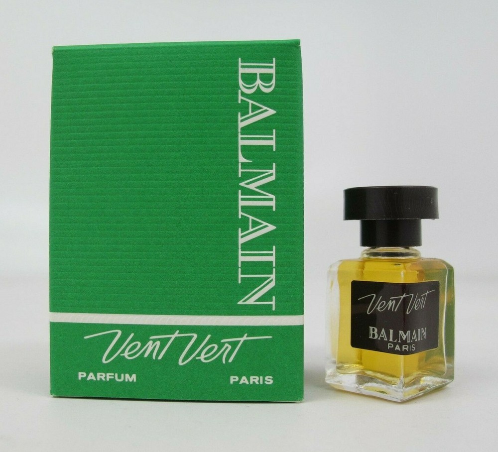 VENT VERT by Balmain 4 ml/ 0.13 oz PARFUM Splash Mini NIB