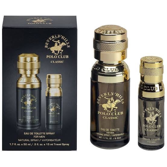Beverly Hills Polo Club Classic 1.7 fl. oz 50ml and 0.5fl. oz 15 ml Travel Spray