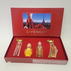 NEW Vintage 4 Pc Gift Set GIVENCHY Eau de Toilette Spray Parfum Amarige Organza