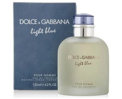 Light Blue by Dolce & Gabbana for Men Eau de Toilette Spray 4.2 oz Brand New