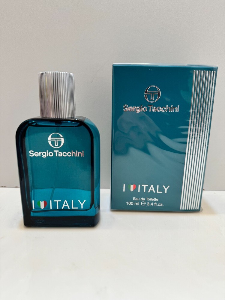Sergio Tacchini I love Italy Spray 3.4 oz / 100 ml Eau de Toilette New In Box