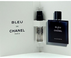 Chanel Bleu De Chanel Eau De Parfum Vial Spray Men 0.05 Oz / 1.5 ml Travel Size!