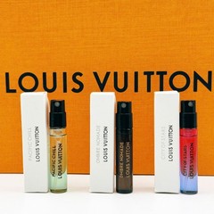 LOUIS VUITTON PERFUME THREE HORIZONS SET OF 3 SCENTS SAMPLE SPRAY 2ML/0.06OZ